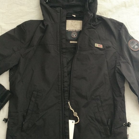 Napapijri, Men's jacket, Black, Medium, NWT - Picture 1 of 6